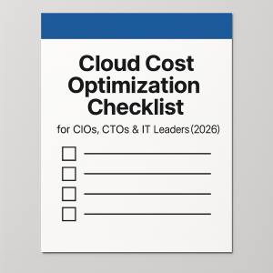 Cloud Cost Optimization Checklist (2026)