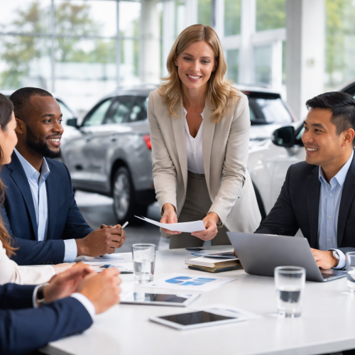 Digital transformation roadmap case study for an automotive dealership