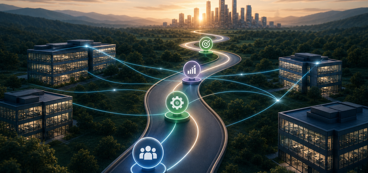 IT roadmap for multiple business units