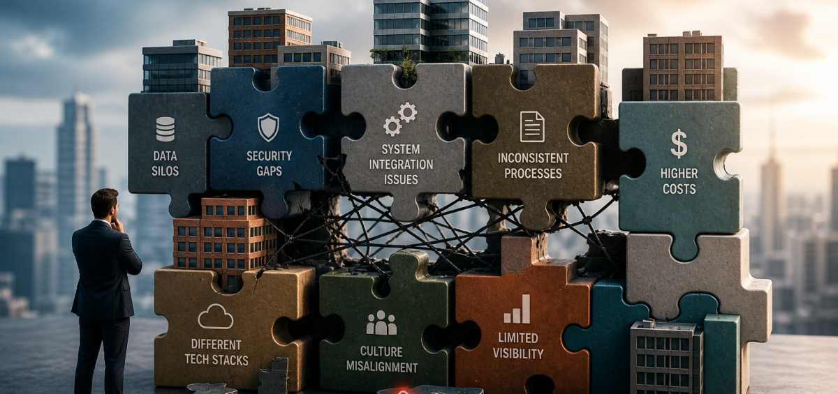 IT risks in roll-up growth strategies